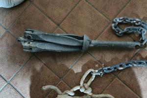 Ancora ad ombrello+catena+corda