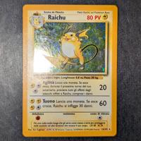 carta Pokémon Raichu 