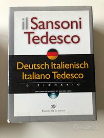 Il Sansoni Dizionario Vocabolario Tedesco Italiano