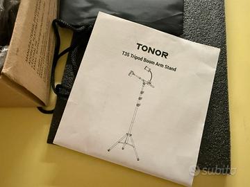 Asta porta microfono e porta ipad. Marca TONOR