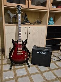 chitarra piu amplificatore