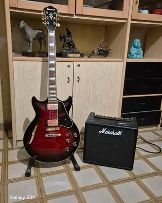 chitarra piu amplificatore