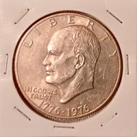 Moneta Ag da 1 Dollaro USA Eisenhower - anno 1976