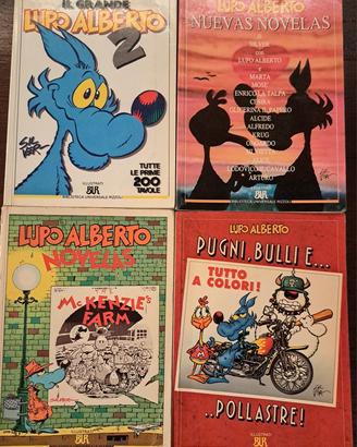 libri a fumetti di Lupo Alberto 