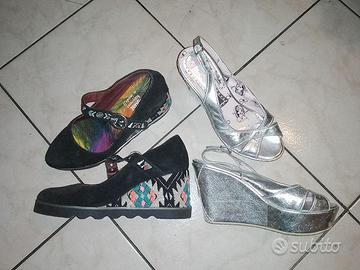 zeppe nr 39 Desigual e Fornarina