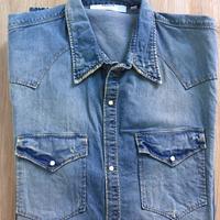 Nuova Camicia denim con taschini AGLINI (uomo)