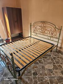 testiera letto in ferro battuto 