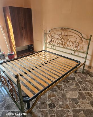 testiera letto in ferro battuto 