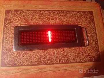 medaglione per cintura metal led