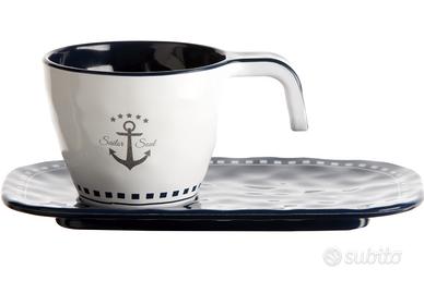 Tazzine set Caffè Marine Business Sailor Soul 6 Pz