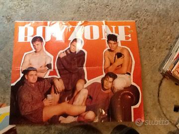 Poster cioè "Boyzone e Gary Barlow" cm. 44 x 54