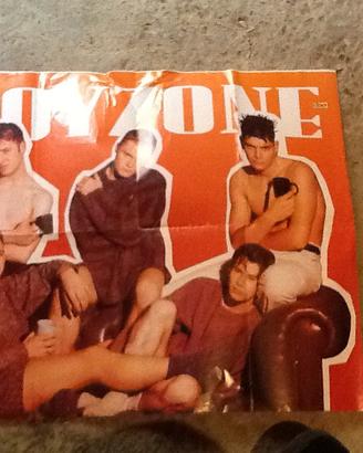 Poster cioè "Boyzone e Gary Barlow" cm. 44 x 54