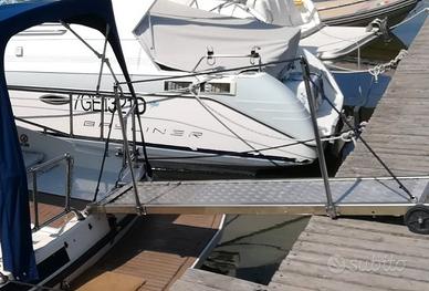 Passerella in alluminio per barca DISPONIBILE