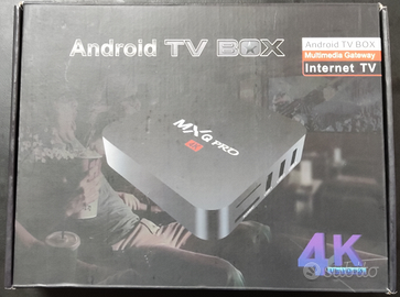 Tv box android mxq pro 4k