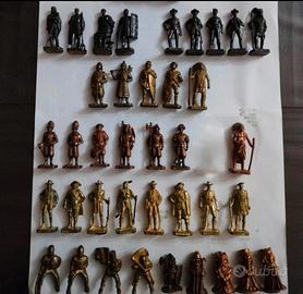 statuine in metallo Kinder 