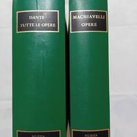 Dante e Machiavelli Opere Le Corone Mursia 1969