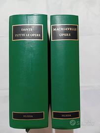 Dante e Machiavelli Opere Le Corone Mursia 1969