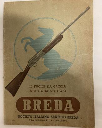 manuale fucile da caccia automatico Breda