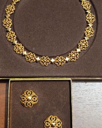 Parure collana orecchini Avon