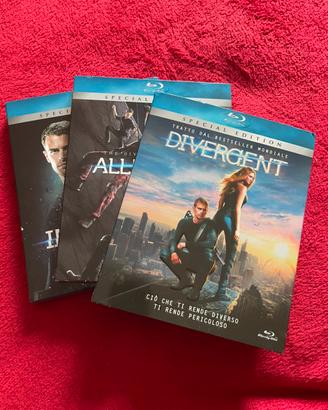Divergent Allegiant Insurgent Blu-ray