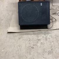 Cassa Attiva Monitor Da Palco Con Componenti Caber