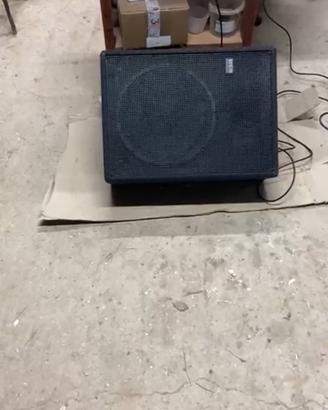 Cassa Attiva Monitor Da Palco Con Componenti Caber