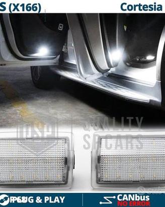 Luci Cortesia LED Per MERCEDES GLS X166 Sottoporta