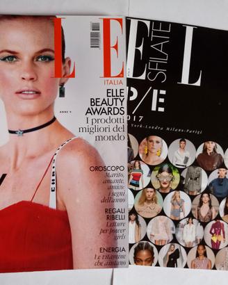 ELLE Italia gennaio 2017 + suppl. Sfilate