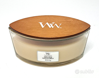 CANDELA PROFUMATA ELLITTICA * WOODWICK_VANILLA