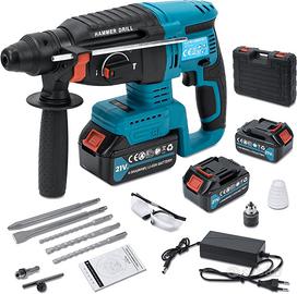 Martello perforatore a batteria, 21 V, 4000 mAh, D