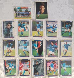 17 figurone Card Score SSC Napoli 1992/1993