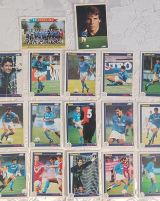 17 figurone Card Score SSC Napoli 1992/1993
