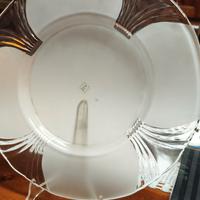 Set 4 Piatti IVV Vetro Lavorato a Mano - Stile Art