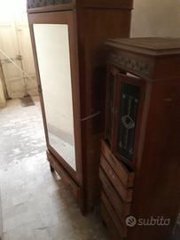 Armadi d'epoca da restaurare