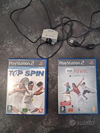 LOTTO Telecamera EyeToy USB + 2 Giochi PS2