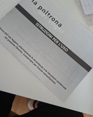 Poltrona ortopedica reclinabile i