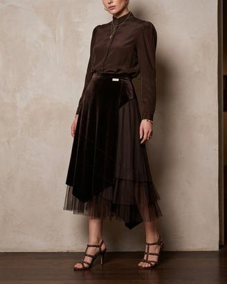 Gonna elegante Fuzzi