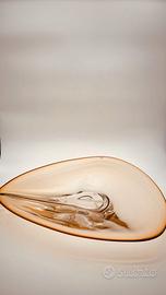 Piatto ambra Kosta Boda