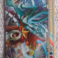 Carta Pokèmon Suicune & Entei Leggenda