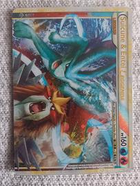 Carta Pokèmon Suicune & Entei Leggenda