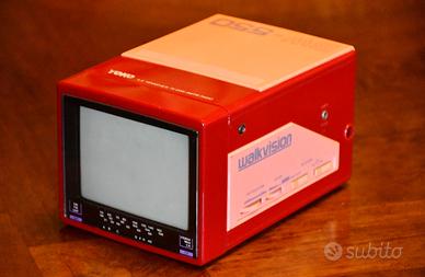 Mini TV-monitor B&N  5 pollici anni '70 con radio