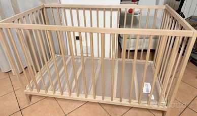 Culla Sniglar IKEA con materasso come nuovi