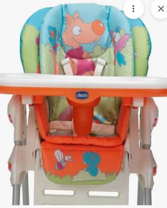 Seggiolone Chicco Polly 2-in-1 – Comodo e Sicuro 