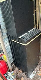 Mensole in ferro nere