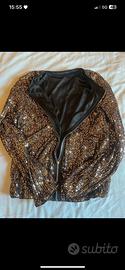 Giacchino paiette dorate