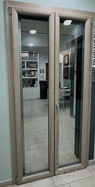 Portafinestra in PVC ROVERE SBIANCATO