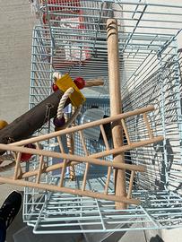 2 gabbie per uccelli