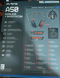 Cuffie gaming Astro A50 Wireless + Base station