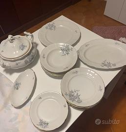 Servizio piatti zuppiera e piatti da portata
