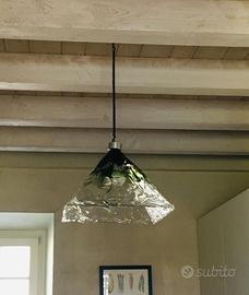 Lampadario in vetro di murano